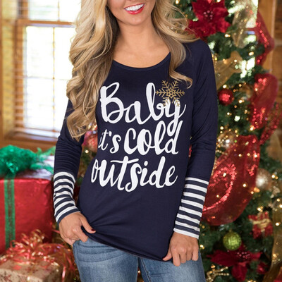 Tailored Womens Blouse Christmas Tee T Shirt Long Sleeve Ladies Print Fitted Shirt Top
Tailored Womens Blouse Christmas Tee T Shirt Long Sleeve Ladies Print Fitted Shirt Top