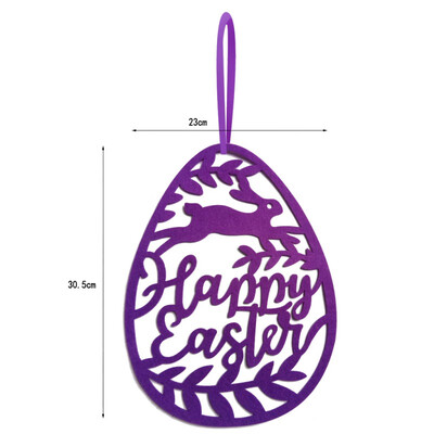 Non-woven Fabrics Letter Egg Ornaments for Wedding Easter Party Hanging Decoration Easter Wall Door Hanging Decoration
Non-woven Fabrics Letter Egg Ornaments for Wedding Easter Party Hanging Decoration Easter Wall Door Hanging Decoration