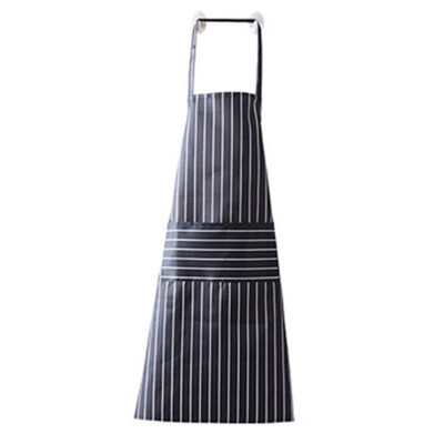 Striped Kitchen Apron Oilproof Thickening Waist Blue Kitchen Apron Double Pockets Machine Washable Suitable
Striped Kitchen Apron Oilproof Thickening Waist Blue Kitchen Apron Double Pockets Machine Washable Suitable