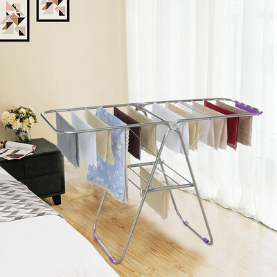 Gobestart Stainless Steel Clothes Drying Rack Floor Drying Towel Rack Folding Laundry Rack
Gobestart Stainless Steel Clothes Drying Rack Floor Drying Towel Rack Folding Laundry Rack