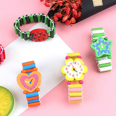 Kids Girl Colorful Wood Bracelets Children Elastic Watch Wristbands Child Toy Bracelet Wholesale Birthday Gift
Kids Girl Colorful Wood Bracelets Children Elastic Watch Wristbands Child Toy Bracelet Wholesale Birthday Gift