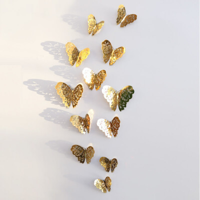 12pcslot 3D PVC Wall Stickers Butterflies Hollow DIY Home Decor Poster Kids Rooms Wall Decoration
12pcslot 3D PVC Wall Stickers Butterflies Hollow DIY Home Decor Poster Kids Rooms Wall Decoration