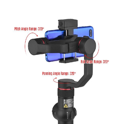 AFI V5 Portable 3-Axis Handheld Gimbal Mobile Phone Video Stabilizer with Dimmable Fill Light Horizontal Vertical Shooting Time-la
AFI V5 Portable 3-Axis Handheld Gimbal Mobile Phone Video Stabilizer with Dimmable Fill Light Horizontal Vertical Shooting Time-la