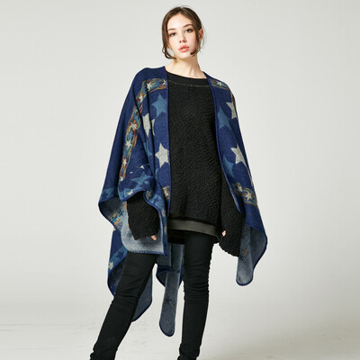 New Women Knitted Poncho Cape Star Oversized Cardigan Sweater Long Shawl Scarf Cashmere Pashmina
New Women Knitted Poncho Cape Star Oversized Cardigan Sweater Long Shawl Scarf Cashmere Pashmina