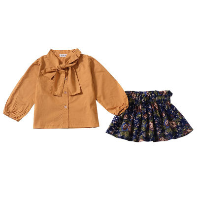 2PCSsets Toddler Kids Baby Girl Clothes Set Long Sleeve Bow Tops T-shirt Floral Skirt Outfits Spring Suit Children Set
2PCSsets Toddler Kids Baby Girl Clothes Set Long Sleeve Bow Tops T-shirt Floral Skirt Outfits Spring Suit Children Set