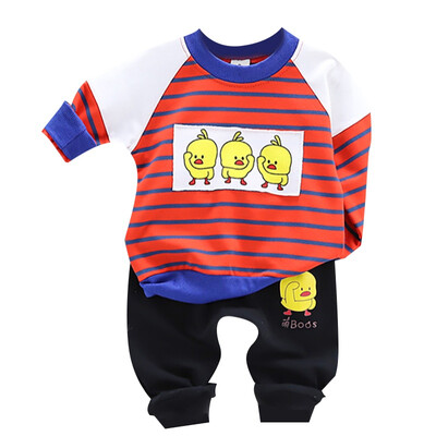 Autumn Baby Boys Girls Long Sleeve Cartoon Duck Sweatshirt TopsPants Trouser Costume Set Baby Cute Clothes
Autumn Baby Boys Girls Long Sleeve Cartoon Duck Sweatshirt TopsPants Trouser Costume Set Baby Cute Clothes