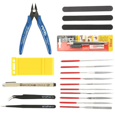19pcs Basic Tools Craft Set Car Model Building Repair Fix Kit For Gundam Modeler Tool
19pcs Basic Tools Craft Set Car Model Building Repair Fix Kit For Gundam Modeler Tool