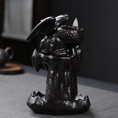Buddhist Incense Burner Smoke Backflow Glaze Censer Cone Holder Cones Small Buddha Censer Home Office Teahouse Decor Decoration
Buddhist Incense Burner Smoke Backflow Glaze Censer Cone Holder Cones Small Buddha Censer Home Office Teahouse Decor Decoration
