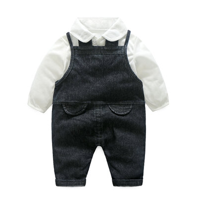 New Year Spring Kids Girls Boys Costumes Set High Quality Long Sleeve Shirt Strap Pants Children Clothing 0-3Y
New Year Spring Kids Girls Boys Costumes Set High Quality Long Sleeve Shirt Strap Pants Children Clothing 0-3Y