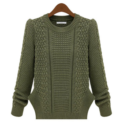 Autumn Winter Ladies Loose Sweater Women Long-sleeve Pullover Sweater Solid Color Irregular Hem Knit Jacket 
Autumn Winter Ladies Loose Sweater Women Long-sleeve Pullover Sweater Solid Color Irregular Hem Knit Jacket