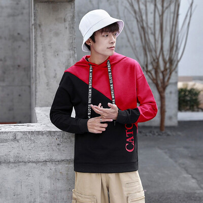 Toponeto Mens New Fashion Autumn Winter Hooded Long Sleeved Jacket Stitching Color Tops
Toponeto Mens New Fashion Autumn Winter Hooded Long Sleeved Jacket Stitching Color Tops