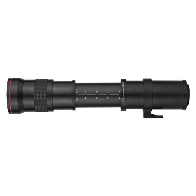 Super Telephoto Manual Zoom Lens 420-800mm F83-16 T-Mount with M43 Mount Adapter Ring for Olympus E-M1 MarkIIE-M5E-M5 Mark II
Super Telephoto Manual Zoom Lens 420-800mm F83-16 T-Mount with M43 Mount Adapter Ring for Olympus E-M1 MarkIIE-M5E-M5 Mark II