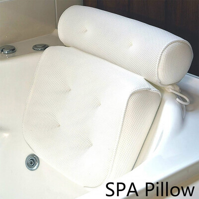 Comfortable Waterproof 3D Breathable Mesh Spa Bath Pillow with Suction Cups Neck & Back Support
Comfortable Waterproof 3D Breathable Mesh Spa Bath Pillow with Suction Cups Neck & Back Support