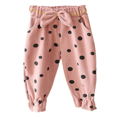 Girls Pants Cotton Polka Dot Print Pants Casual Bow Decoration Trousers Toddler Clothes Bottoms
Girls Pants Cotton Polka Dot Print Pants Casual Bow Decoration Trousers Toddler Clothes Bottoms