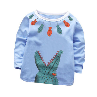 Casual Boys Girls Autumn Spring Cartoon Cotton T-shirt Children Clothes Baby Long Sleeve Tops Tees Blouse
Casual Boys Girls Autumn Spring Cartoon Cotton T-shirt Children Clothes Baby Long Sleeve Tops Tees Blouse