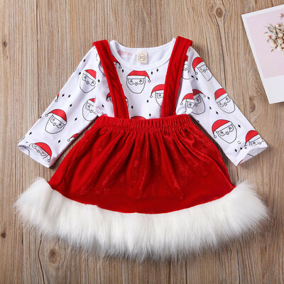 Christmas Toddler Baby Girl Clothes Sets Long Sleeve Santa Claus Top Fur Strap Tutu Dress Outfit
Christmas Toddler Baby Girl Clothes Sets Long Sleeve Santa Claus Top Fur Strap Tutu Dress Outfit