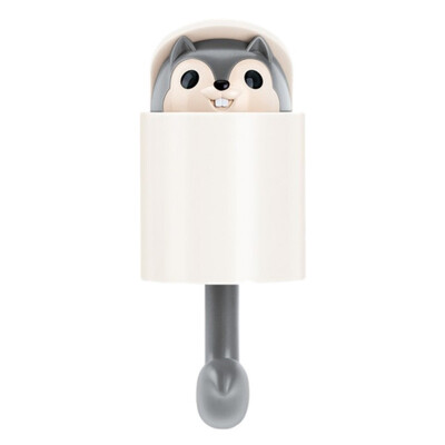 Wall Mounted Adhesive Plastic Cartoon Squirrel Decorative Hooks Coat Hanger Hat Rack Key Sundries Organizer
Wall Mounted Adhesive Plastic Cartoon Squirrel Decorative Hooks Coat Hanger Hat Rack Key Sundries Organizer