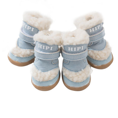 4pcs Pet Dog Shoes Winter Dog Boots Socks Anti-slip Puppy Cat Rain Snow Booties Footwear For Small Dogs Chihuahua
4pcs Pet Dog Shoes Winter Dog Boots Socks Anti-slip Puppy Cat Rain Snow Booties Footwear For Small Dogs Chihuahua