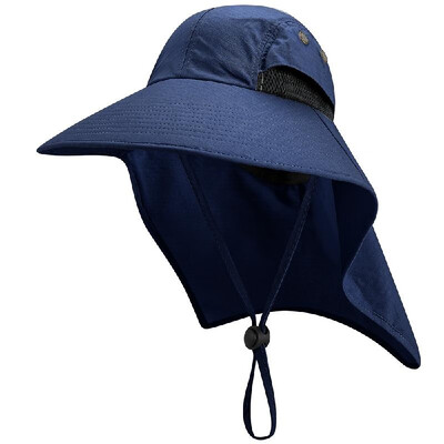 Fishing Cap Wide Brim Unisex Sun Hat with Neck Flap Adjustable Drawstring for Travel Camping Hiking Boating
Fishing Cap Wide Brim Unisex Sun Hat with Neck Flap Adjustable Drawstring for Travel Camping Hiking Boating