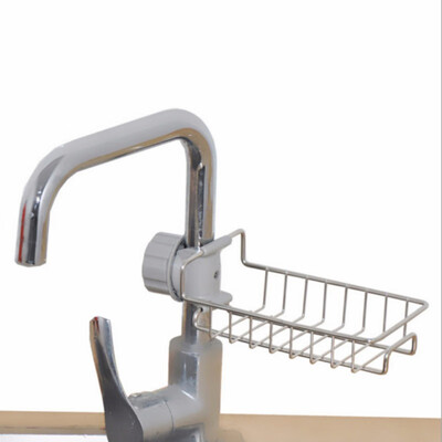 Kitchen Faucet Sponge Holder Adjustbale Sink Caddy Organizer Soap Brush Dishwashing Liquid Drainer Storage Rack Stainless Steel
Kitchen Faucet Sponge Holder Adjustbale Sink Caddy Organizer Soap Brush Dishwashing Liquid Drainer Storage Rack Stainless Steel