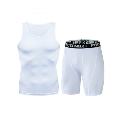 Toponeto Mens Casual Fitness Fast Drying Elastic Vest Tops Short Pants Sports Tight Suit
Toponeto Mens Casual Fitness Fast Drying Elastic Vest Tops Short Pants Sports Tight Suit