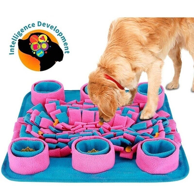 Interactive Dog Snuffle Mat Dog Slow Feeding Training Mat Washable for Foraging Skills Stress Release
Interactive Dog Snuffle Mat Dog Slow Feeding Training Mat Washable for Foraging Skills Stress Release