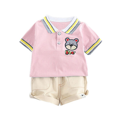 Summer Kids Boys Clothes Set Short Sleeve Cartoon Bear Print Tops Blouse T-shirtShorts Children Casual Outfits Boy Costume Sets
Summer Kids Boys Clothes Set Short Sleeve Cartoon Bear Print Tops Blouse T-shirtShorts Children Casual Outfits Boy Costume Sets