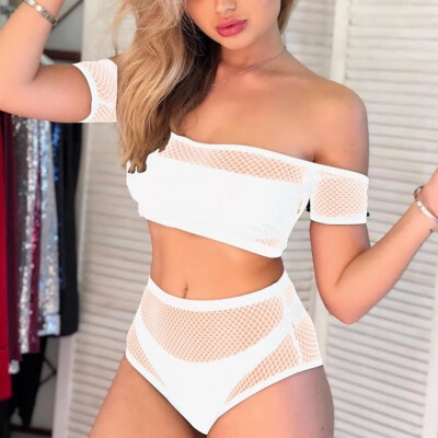Womens Mesh Swimsuit Four-Piece Bikini Padded Push Up Swimwear Tummy Control Bathing Suits
Womens Mesh Swimsuit Four-Piece Bikini Padded Push Up Swimwear Tummy Control Bathing Suits