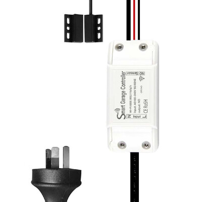 WIFI Intelligent Garage Door Opener Controller Lift Switch Mobile Phone APP Remote Control Timer Switch Work
WIFI Intelligent Garage Door Opener Controller Lift Switch Mobile Phone APP Remote Control Timer Switch Work