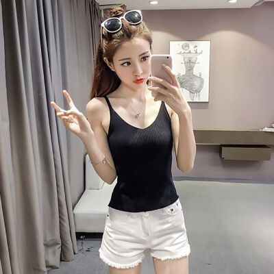 Woman Knitted Tank Tops Female Sleeveless Outer Wear Lady Girl Tops Vest Summer Camisole Women White Tank Top Fitness Femme Top
Woman Knitted Tank Tops Female Sleeveless Outer Wear Lady Girl Tops Vest Summer Camisole Women White Tank Top Fitness Femme Top