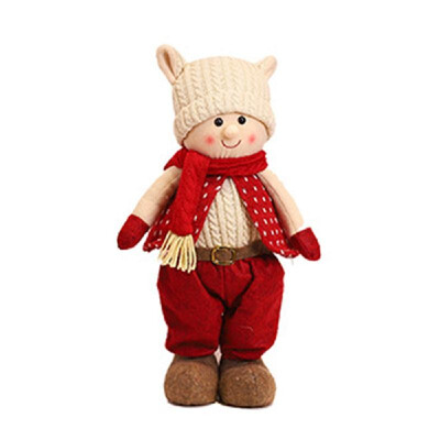 Christmas Decoration Doll Retractable Boy&Girl Dolls Table Ornament for Home Christmas Decoration Gift Style 6
Christmas Decoration Doll Retractable Boy&Girl Dolls Table Ornament for Home Christmas Decoration Gift Style 6