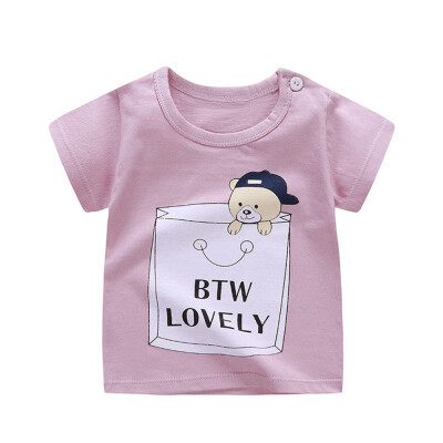 Kids Baby Boys Girls Summer Cotton Cartoon Print T-shirt Tops Blouse Short Sleeve Casual Tee Shirts
Kids Baby Boys Girls Summer Cotton Cartoon Print T-shirt Tops Blouse Short Sleeve Casual Tee Shirts