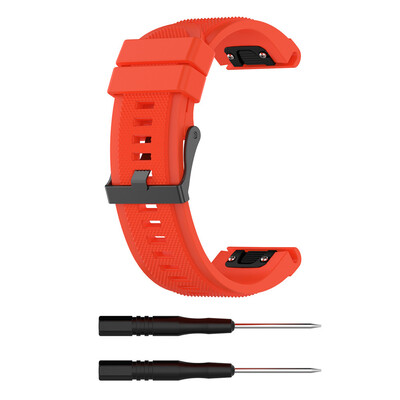 〖Follure〗for Garmin Fenix 5X Plus Band Easy Fit 26mm Width Soft Silicone Watch Strap AG
〖Follure〗for Garmin Fenix 5X Plus Band Easy Fit 26mm Width Soft Silicone Watch Strap AG