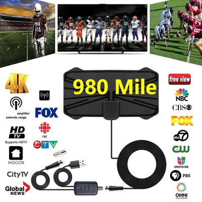 HDTV Antenna-4K HD Antenna Digital TV Fox Surf Aerial Antennas Freeview DVB-TDVB-T2 HDTV Signal Amplifier-980 MILES
HDTV Antenna-4K HD Antenna Digital TV Fox Surf Aerial Antennas Freeview DVB-TDVB-T2 HDTV Signal Amplifier-980 MILES