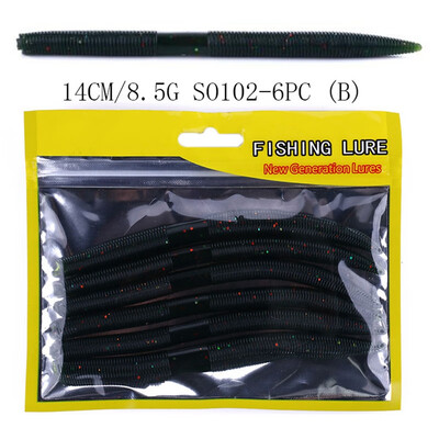 6pcsset Artificial Bait False Earthworm Shape Soft Lure Fishing Accessories portable fishing lures bait kit
6pcsset Artificial Bait False Earthworm Shape Soft Lure Fishing Accessories portable fishing lures bait kit