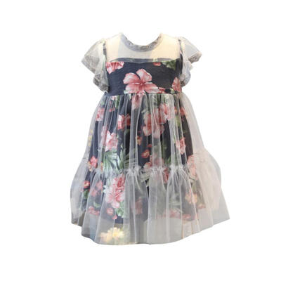 Hot Summer Casual Baby Girls Mesh Design Flower Print Dress Kids Toddler Sleeveless Pageant Sundress
Hot Summer Casual Baby Girls Mesh Design Flower Print Dress Kids Toddler Sleeveless Pageant Sundress
