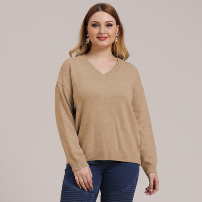 Gobestart Women Plus Size Winter Casual Knitting Sweater Loose Long Sleeve Top Blouse
Gobestart Women Plus Size Winter Casual Knitting Sweater Loose Long Sleeve Top Blouse