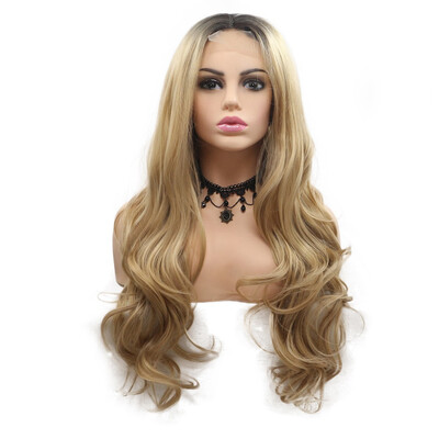 StrongBeauty Natural Wavy Synthetic Lace Front Wigs Black Blond Heat Resistant Wigs With Middel Part Lace Wig for Women
StrongBeauty Natural Wavy Synthetic Lace Front Wigs Black Blond Heat Resistant Wigs With Middel Part Lace Wig for Women