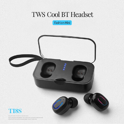 TI8S TWS BT50 Wireless Earbuds Headphones Mini Earphones HiFi Stereo In-ear Sports Earphones with Microphone with 500mAh Charging
TI8S TWS BT50 Wireless Earbuds Headphones Mini Earphones HiFi Stereo In-ear Sports Earphones with Microphone with 500mAh Charging