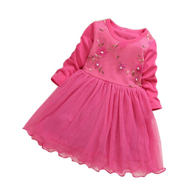 Spring Kids Girls Dress Casual Long Sleeve Princess Korean Style Costume Baby Floral Print Children Mesh Princess Dresses
Spring Kids Girls Dress Casual Long Sleeve Princess Korean Style Costume Baby Floral Print Children Mesh Princess Dresses