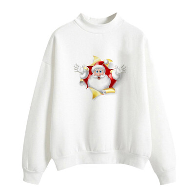 Halloween Women Brushed Sweatshirt Autumn Winter Long-sleeved Santa Claus Christmas Tree Print Sweatshirt Happy Halloween
Halloween Women Brushed Sweatshirt Autumn Winter Long-sleeved Santa Claus Christmas Tree Print Sweatshirt Happy Halloween