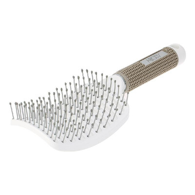 Abody Nylon Detangle Hairbrush Women Hair Scalp Massage Comb Paddle Hair Brush Wet Hair Brush for Hairdressing Salon White
Abody Nylon Detangle Hairbrush Women Hair Scalp Massage Comb Paddle Hair Brush Wet Hair Brush for Hairdressing Salon White