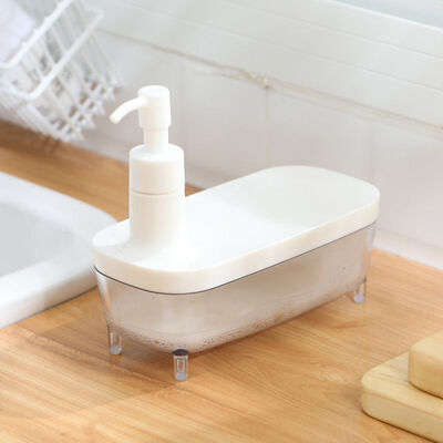 300ML Countertop Soap Dispenser Plastic Square Manual Liquid Soap Lotion Pump Container bath accessories Bathroo Vanities
300ML Countertop Soap Dispenser Plastic Square Manual Liquid Soap Lotion Pump Container bath accessories Bathroo Vanities