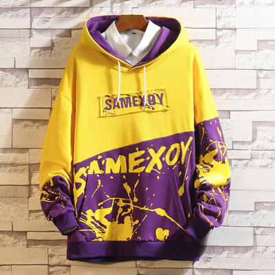 Toponeto Mens Casual Fashion Printing Patchwork Hoodie Long Sleeves Sweatershirt Tops
Toponeto Mens Casual Fashion Printing Patchwork Hoodie Long Sleeves Sweatershirt Tops