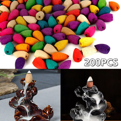 200Pcs Agilawood Backflow Incense Cones Natural Smoke Cones for Backflow Incense Burner
200Pcs Agilawood Backflow Incense Cones Natural Smoke Cones for Backflow Incense Burner