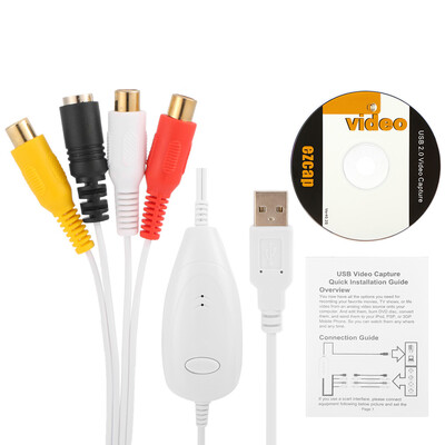 ezcap1568 USB Video Capture Video Converter Recorder Convert Analog Video Audio to Digital Format for Windows 7 8 10 Mac OS 
ezcap1568 USB Video Capture Video Converter Recorder Convert Analog Video Audio to Digital Format for Windows 7 8 10 Mac OS