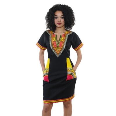 Dashiki Vintage hippie Print Dresses Vestido Vintage Hippie Dress Tribal Print Boho Clothing
Dashiki Vintage hippie Print Dresses Vestido Vintage Hippie Dress Tribal Print Boho Clothing