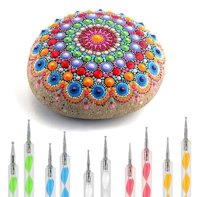 25pcs Mandala Dotting Tools for Painting Rocks Mandala Painting Dotting Stencil Dot Mandala Kit
25pcs Mandala Dotting Tools for Painting Rocks Mandala Painting Dotting Stencil Dot Mandala Kit