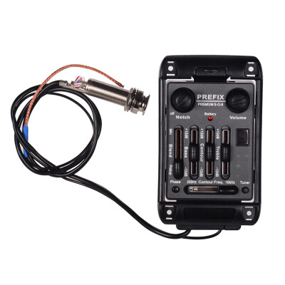 Upgraded Acoustic Guitar Piezo Pickup System Preamp EQ with Tuning Phase Function
Upgraded Acoustic Guitar Piezo Pickup System Preamp EQ with Tuning Phase Function