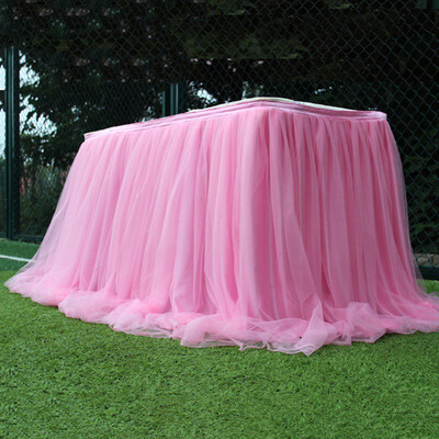 Multi colors table skirt Tutu tulle fabric for wedding party Table decoration textile for home tablecloths accessories hot 2019
Multi colors table skirt Tutu tulle fabric for wedding party Table decoration textile for home tablecloths accessories hot 2019